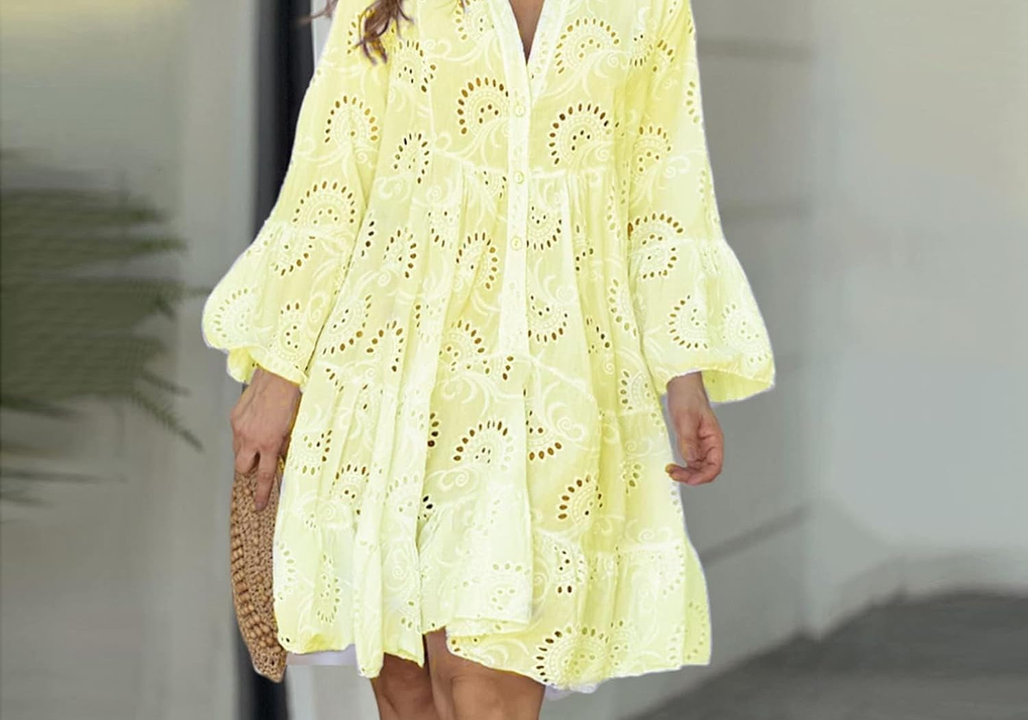 Lydia | Eyelet Dress