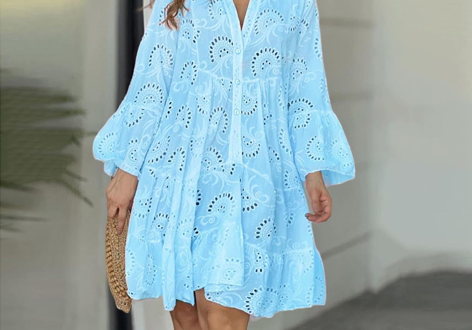 Lydia | Eyelet Dress