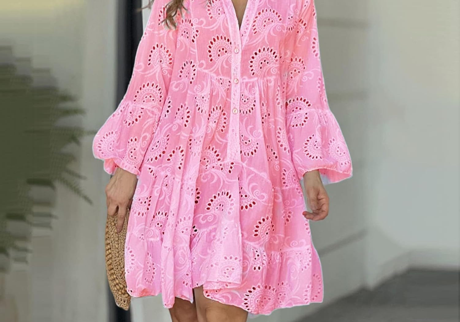 Lydia | Eyelet Dress