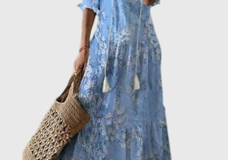 Amalia | Vintage Boho Summer Maxi Dress