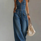 Christiane - Lässige Denim-Latzhose
