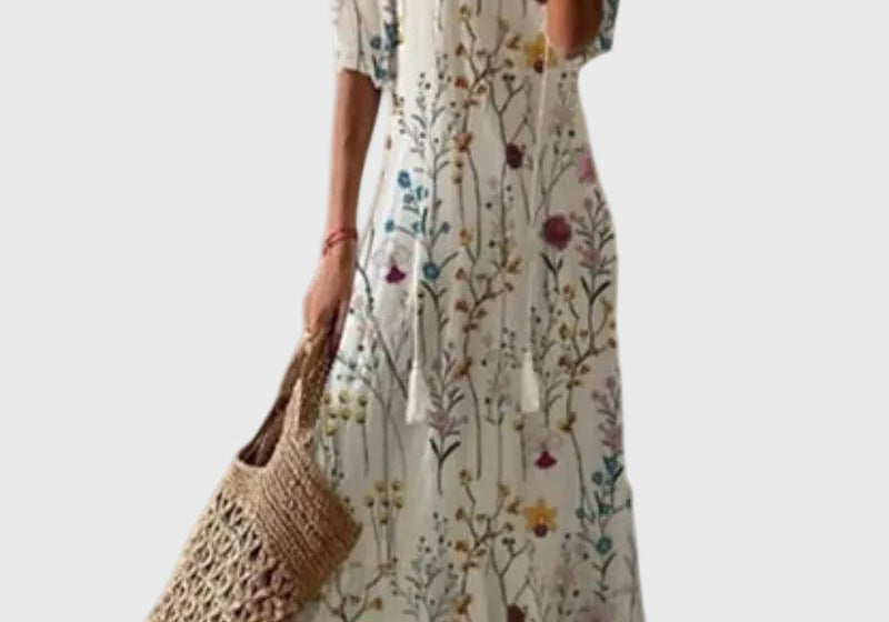 Amalia | Vintage Boho Summer Maxi Dress