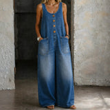 Andrea - Vintage Baumwoll-Latzhose