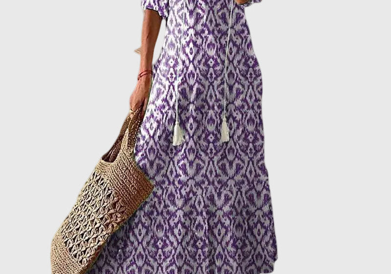 Amalia | Vintage Boho Summer Maxi Dress
