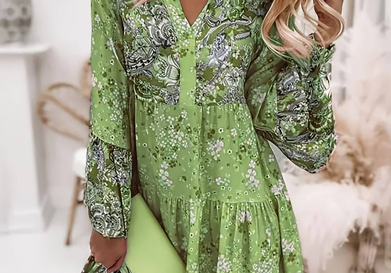 Eira | Printed Boho Dress