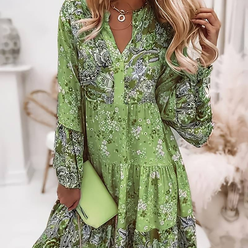 Eira | Printed Boho Dress