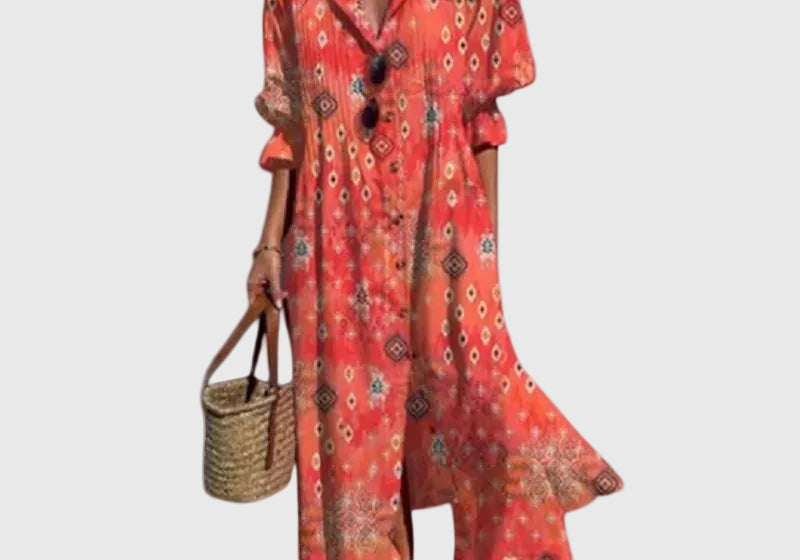 Zariah | Elegant Bohemian Maxi Dress