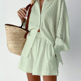 Elizabeth | Lightweight Shirt & Shorts Set