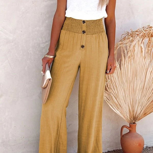Riana | Relaxed High-Waisted Trousers