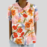 Elegant & Comfortable Floral Top