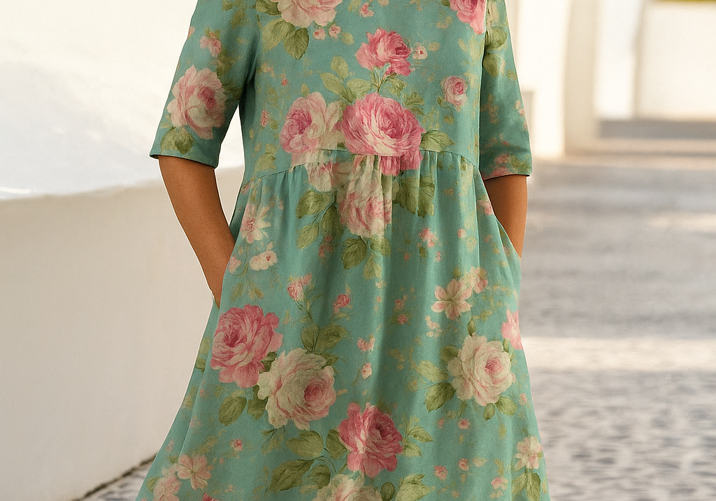 Luna | Relaxed Midi Dress
