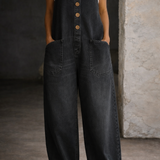 Andrea - Vintage Baumwoll-Latzhose