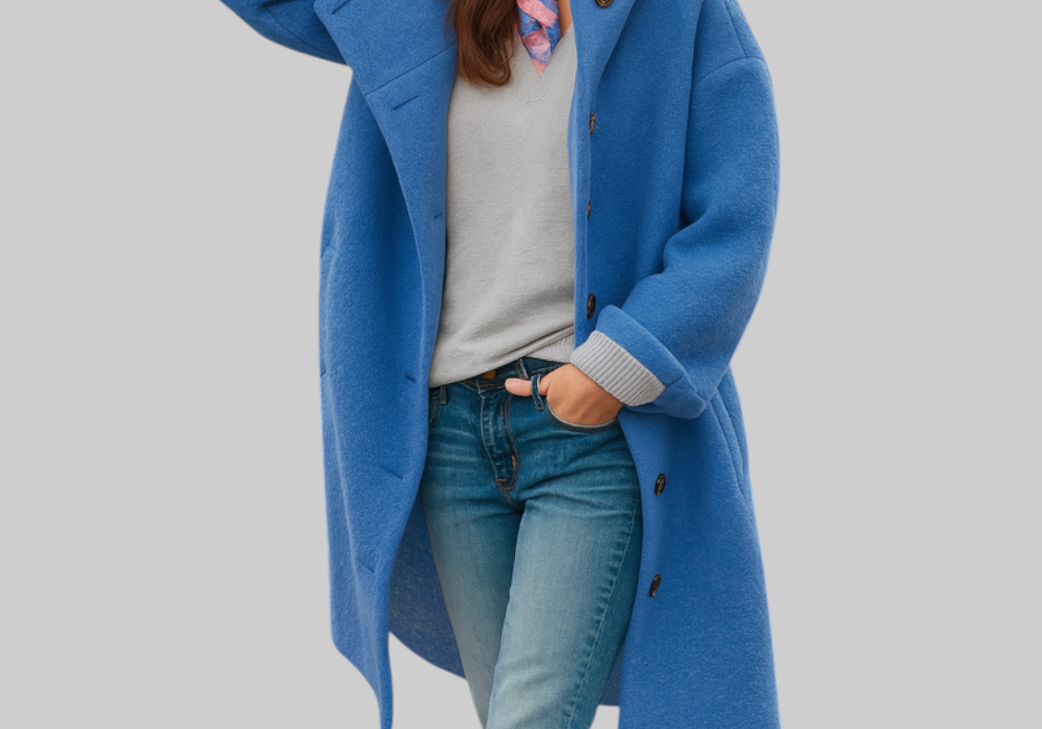 Freja | Comfortable Mid-Length Everyday Coat