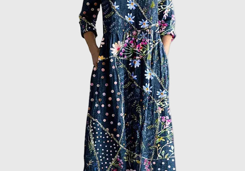 Saule | Graceful Flowing Maxi Dress