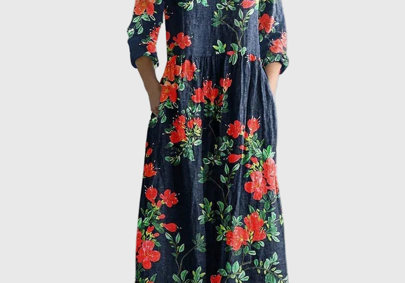 Saule | Graceful Flowing Maxi Dress