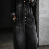 Barbara - Langärmliger Jumpsuit mit Off-Shoulder