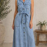 Beate - Denim Kleid