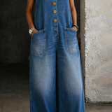 Andrea - Vintage Baumwoll-Latzhose