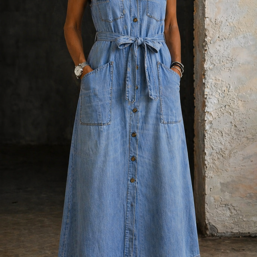 Beate - Denim Dress