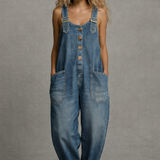 Adelheid - Stylische Jeanskombination mit Taschen