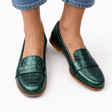 Ceanghlas - Comfort Bow Loafers