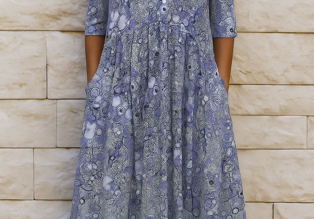 Harlow | Elegant V-Neck Dress