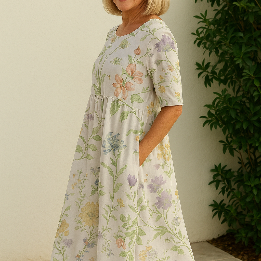 Luna | Relaxed Midi Dress