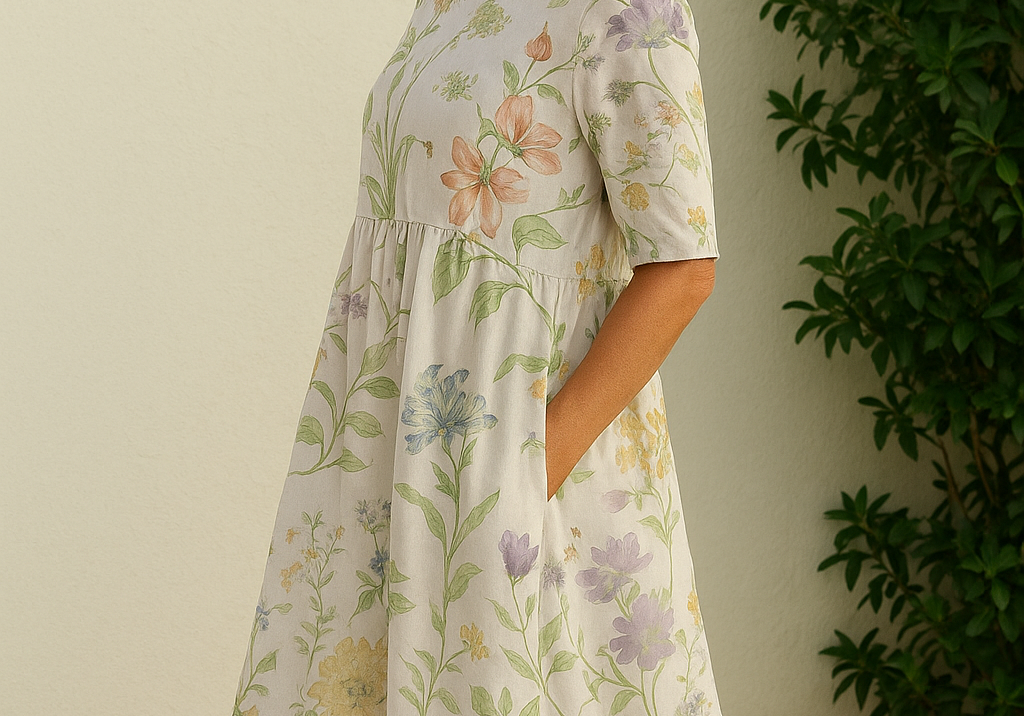 Luna | Relaxed Midi Dress