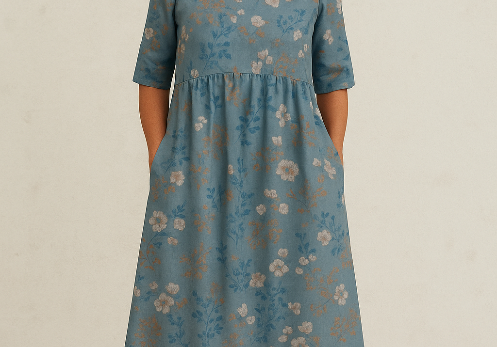 Luna | Relaxed Midi Dress