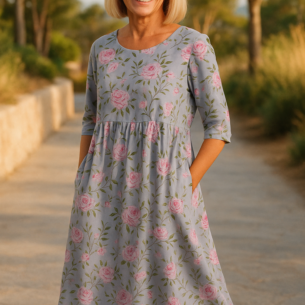 Luna | Relaxed Midi Dress