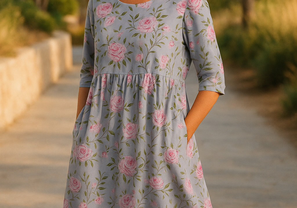 Luna | Relaxed Midi Dress