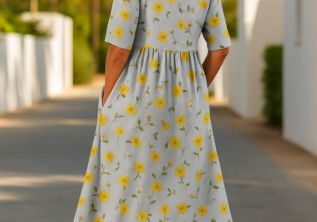 Luna | Relaxed Midi Dress