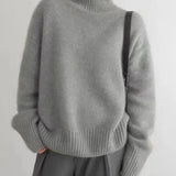 Amaya | Luxury Cashmere Roll-Neck Jumper