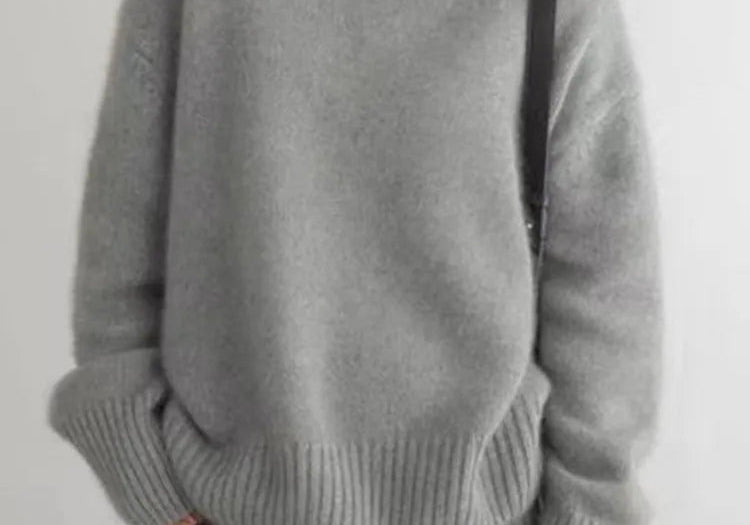 Amaya | Luxury Cashmere Roll-Neck Jumper