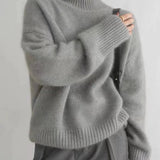 Amaya | Luxury Cashmere Roll-Neck Jumper