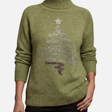 Sceirriasc - Snowgreen Highneck Jumper