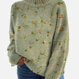 Ceathriasc - Green Highneck Jumper
