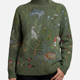 Muirbhoth - Meadow Green Jumper