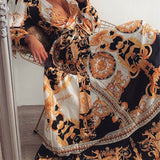 Faye | Printed Boho Dress