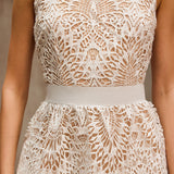 Dory Embroidered Tiered Maxi Dress