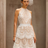 Dory Embroidered Tiered Maxi Dress