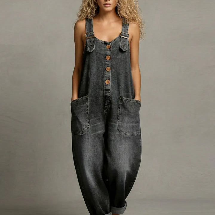 Adelheid - Stylish Denim Co-ord with Pockets