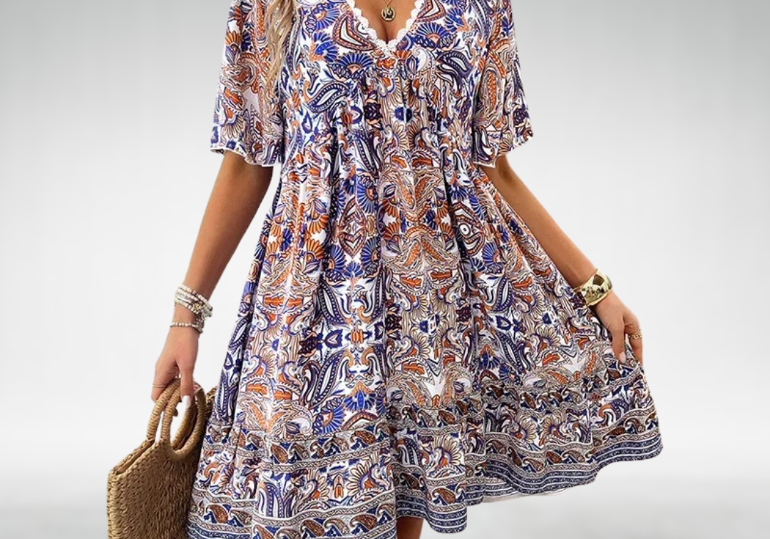 Quinley | Boho Swing Dress