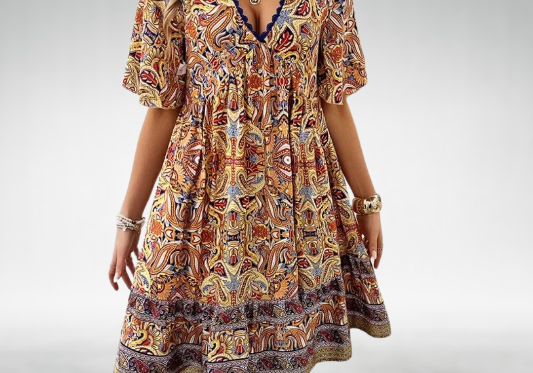 Quinley | Boho Swing Dress