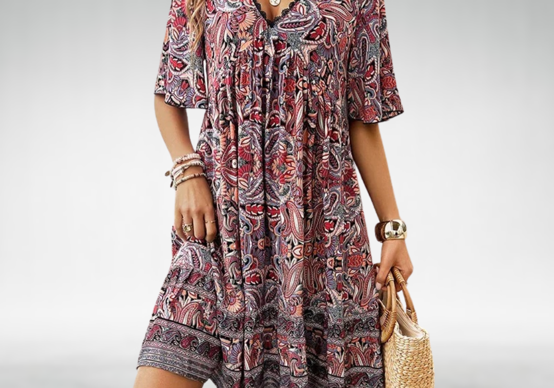 Quinley | Boho Swing Dress