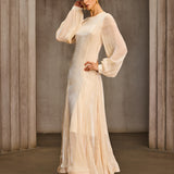 Nytheris Balloon Sleeve Maxi Dress