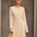 Nytheris Balloon Sleeve Maxi Dress