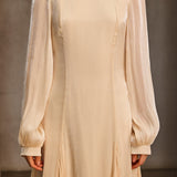 Nytheris Balloon Sleeve Maxi Dress