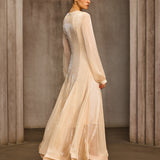 Nytheris Balloon Sleeve Maxi Dress