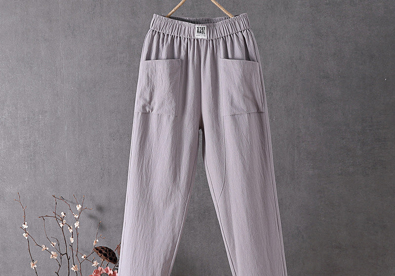 Alyra | Relaxed Trousers with Pockets